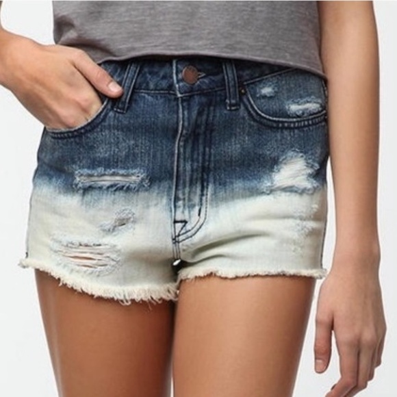 cheeky denim cutoff shorts